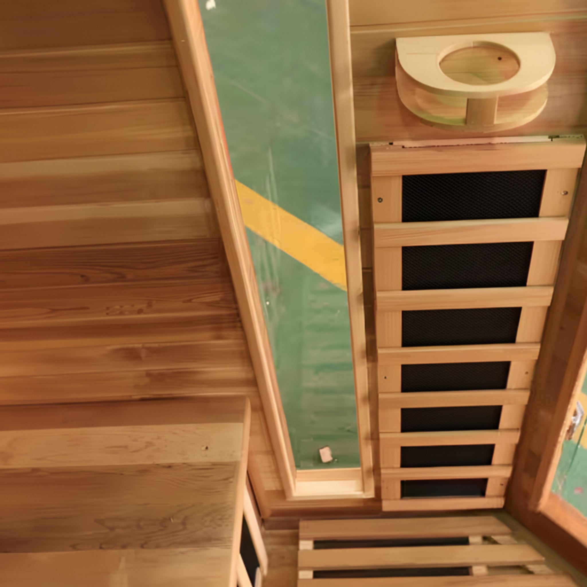 4-Person Cedar Corner Infrared Sauna